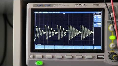 LFO Video of the different available wave types