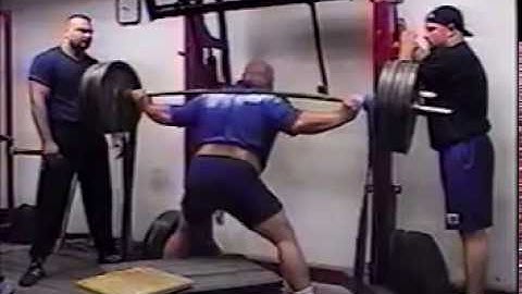 Louie Simmons Box Squat Video