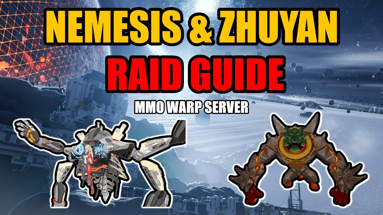 Руководство по рейдам Warp Nemesis и Zhuyan в ToF MMO