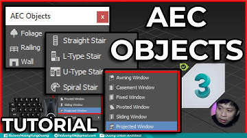 AEC Objects in 3ds Max tutorial | Duong Urban Architect