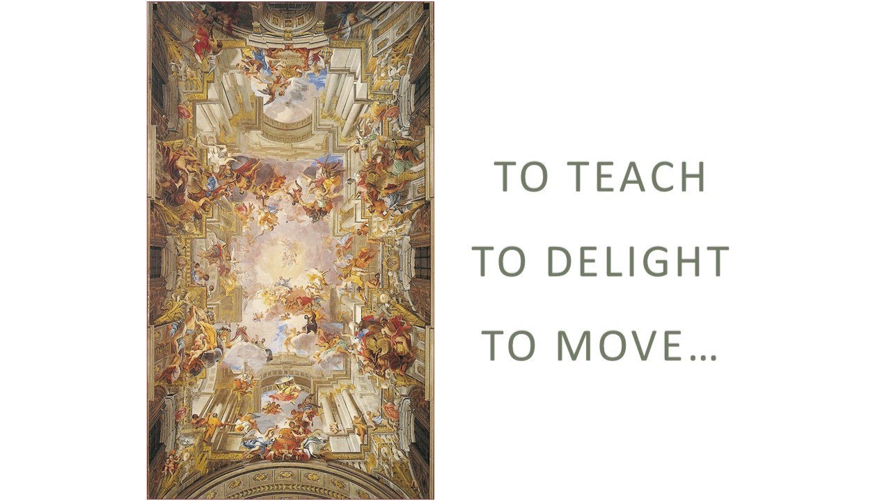 To Teach, to Delight, and to Move: The Arts in the Jesuit Tradition lecture by Fr. Tom Lucas, S.J.