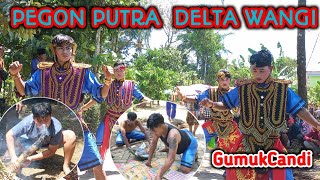 Tari Pegon Putra Jaranan DELTA WANGI GumukCandi Songgon. @ConzLarozChannel