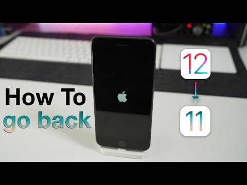 IOS 12 को वापस iOS 11 में डाउनग्रेड कैसे करें
