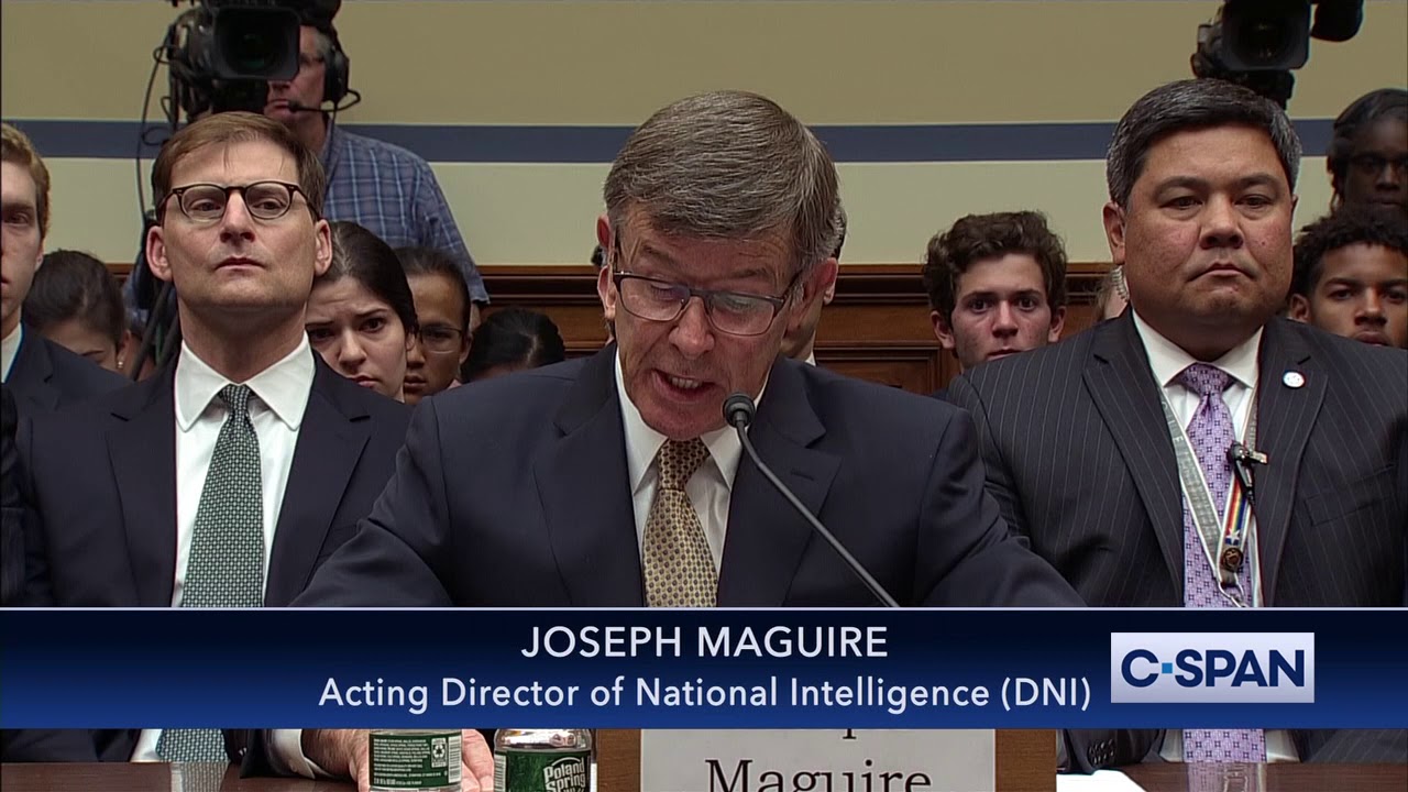 ukraine war Acting DNI Joseph Maguire Complete Opening Statement