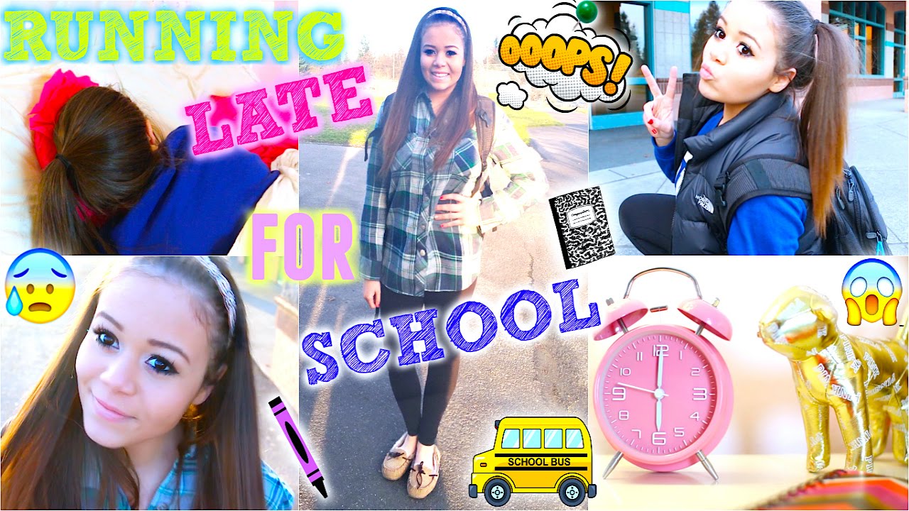 Running Late For School! Quick Hair Makeup & Outfit - Cute Easy Hairstyles For School Running Late For School! Quick Hair Makeup & Outfit - Cute Easy Hairstyles For School