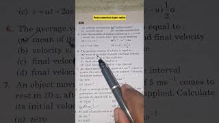 Physics numerical chapter motion. #viral #trendingshorts #shortsfeed