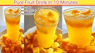 How To MakeMango Squash At Home ISquash Recipes Without Preservatives | Perfect Mango Squash Recipe