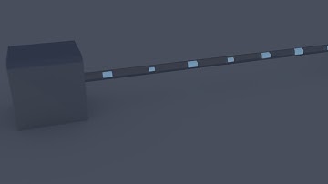 Light bar (blender futuristic animation)