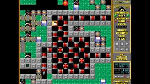 supaplex LEVELS D03 BOOM! 24level