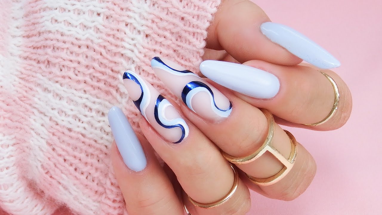 Keeping It Cool – Pastel Blue Gel Nail Polish | 14 Day Manicure