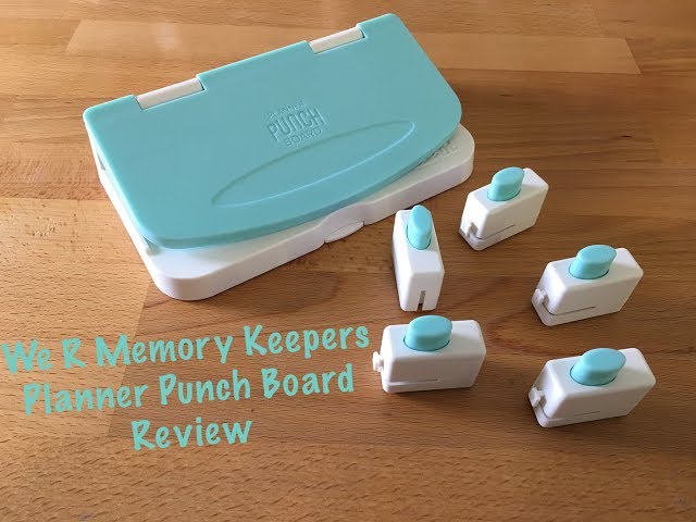 We R Memory Keepers Word Punch Board Review