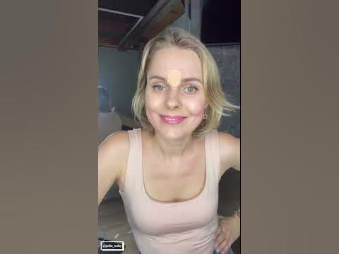 💣 Тейпирование от межбровных морщин! #тейпированиелица # ...