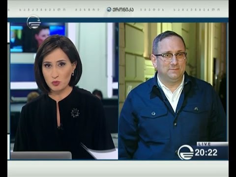 ნიკა რურუა სტუმრად ქრონიკის პირადპირ ეთერში