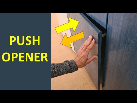 How to install push to open system