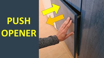 How to install push to open system