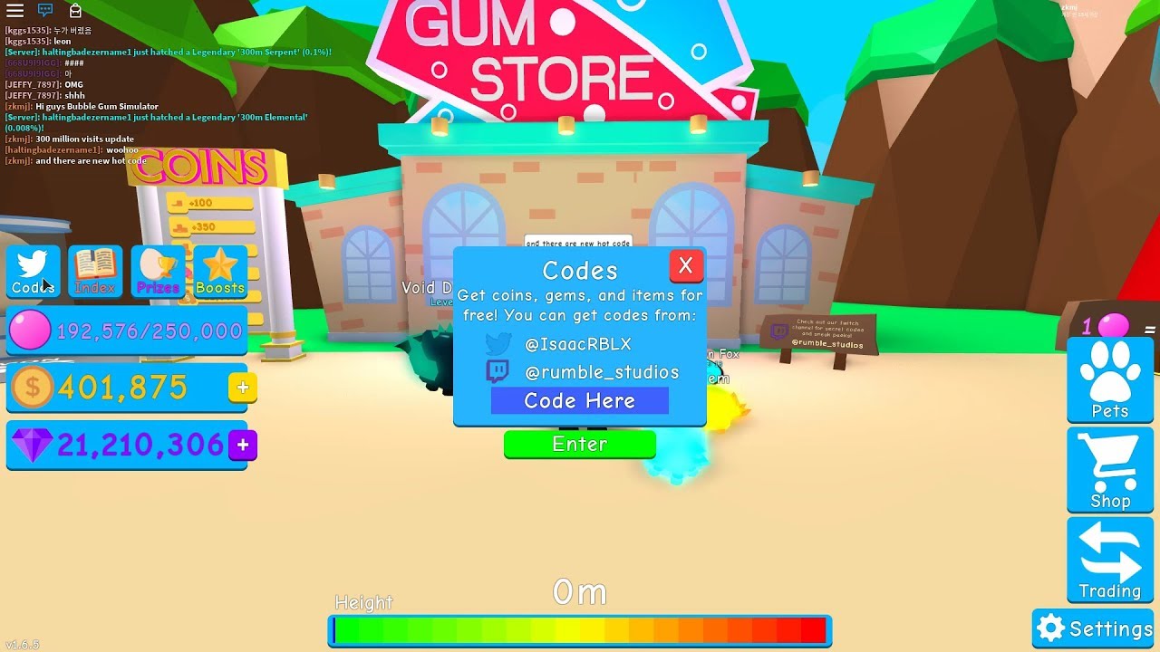 roblox-code-300m-bubble-gum-simulator-youtube