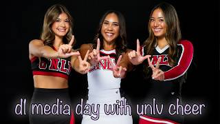 D1 MEDIA DAY: my first photos as a unlv cheerleader