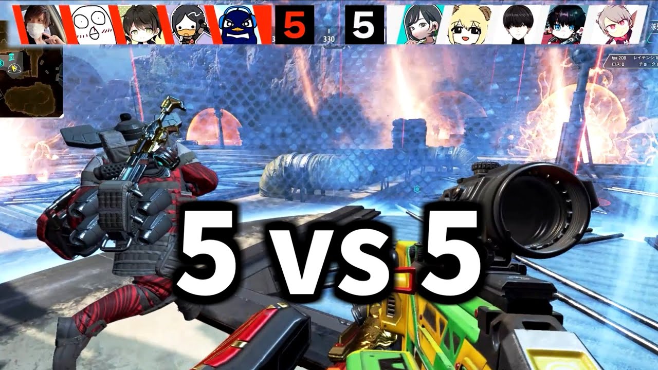 FPSゲームまとめ出品 The '5v5 FPS rules' adopted in the tournament were absolutely