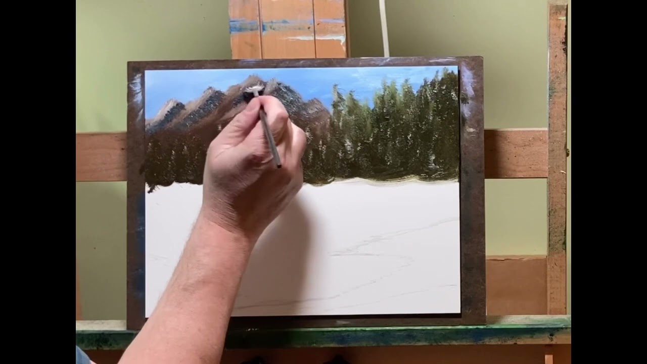 Water Mixable Oil Painting Video YouTube