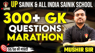 300+ GK Questions Marathon | Sainik School General Knowledge | Sukhoi Academy