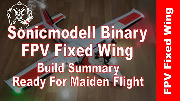 Sonicmodell Binary Built & Ready For Maiden Flight