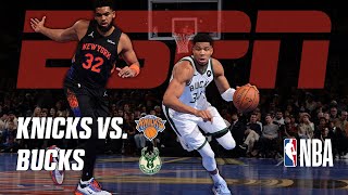 Nba Mini New York Knicks Vs. Milwaukee Bucks Extended Highlights
