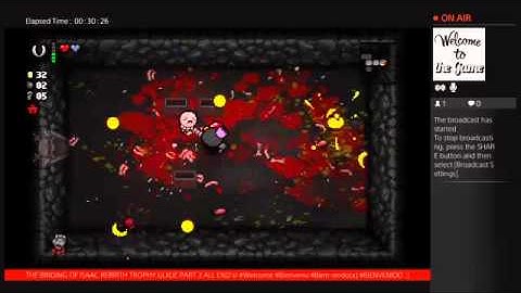 The Binding of Isaac Rebirth (TROPHY GUIDE) PART 3 ALL END