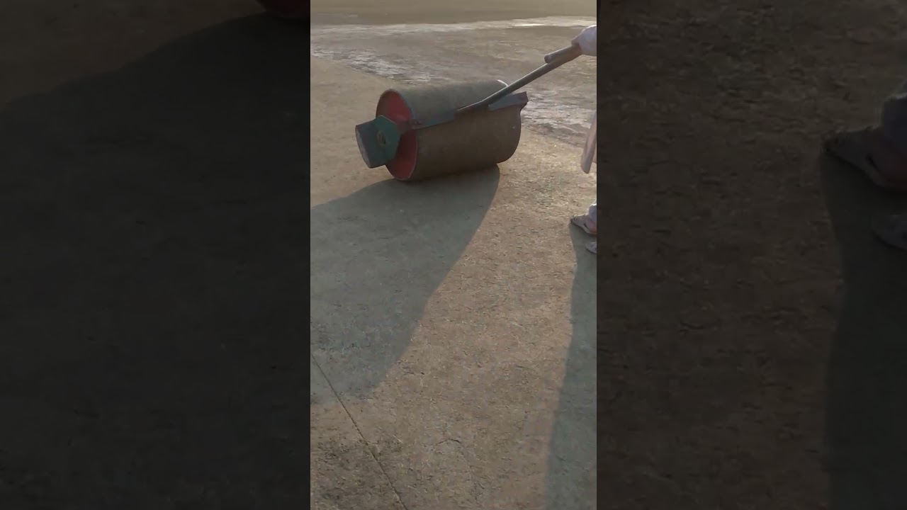 Cricket Pitch rolling video at Mardan Sports Complex by Kaleem Durrani YouTube