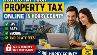 How to pay your property tax online in Horry County