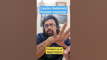 What is Cauchy-Hardamard theorem? #exam #preparation #study #students #shorts #maths