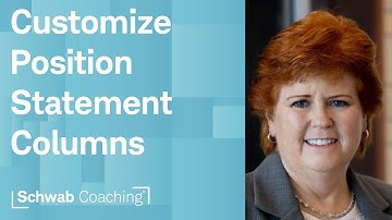 Quick Tips for thinkorswim: Customize Position Statement Columns and Trade Groups