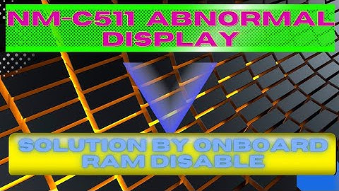 How to Disable Onboard RAM and Fix Display Issues. Learn LCIIT Laptop Repairing Course