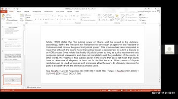 ADR -   31ST INTERACTIVE REVISION SESSION GHANA SCHOOL OF LAW EXAMINATION---  WITH   GUEST LECTURER