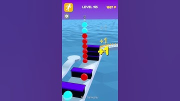 Stack Rider Level 155 - Gameplay (Android, iOS)