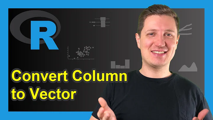 Convert Data Frame Column to Vector in R (3 Examples) | Extract Variable | $-Operator & pull