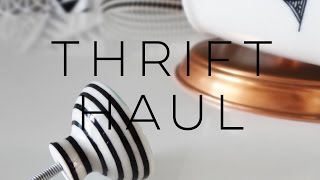 Thrift Haul | PERSONAL STYLE + HOME DECOR | Fall