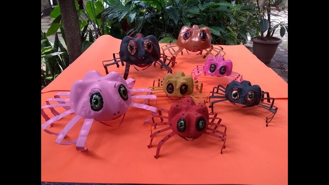 Aranhas em Garrafa PET