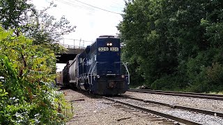 Main Maine freight train