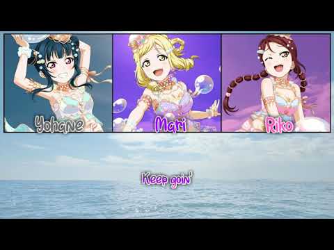 Love Live Sunshine Jump Up HIGH Guilty Kiss Ver Full Lyrics ROM KAN ENG