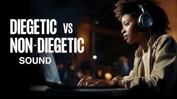 WHAT IS THE DIFFERENCE BETWEEN DIEGETIC SOUND AND NON DIEGETIC SOUND?