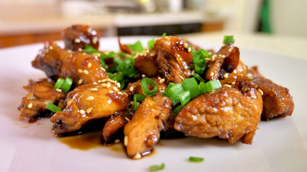 Mi Favorita Receta De Pollo Teriyaki Estilo Chino!