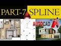 PART 7 | AutoCAD Spline Command Tutorial in Hindi | AutoCAD in Hindi | बेसिक ऑटोकैड हिंदी में |