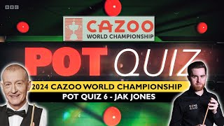 POT QUIZ EPISODE 6: JAK JONES | BBC World Snooker Championship 2024