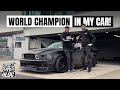 JAMES DEANE DRIFTS A 900BHP MUSTANG | IT GOES ON FIRE!