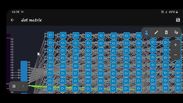 Smart logic simulator: dot matrix
