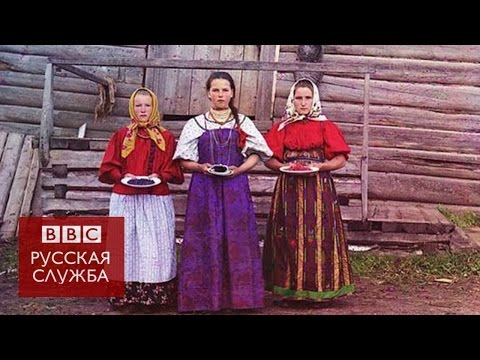 Старинные российские фотографии в цвете
