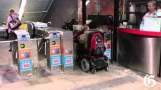 Beaubien Metro Station Not Wheel Chair Friendly