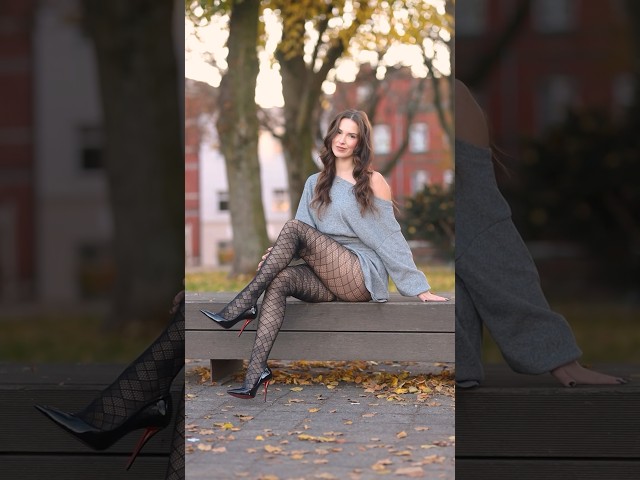 Pantyhose, louboutins and long legs ???????? #omglookatherlegs #louboutins #nylon #legs