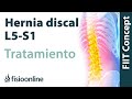Tratamiento de la hernia discal L5 y S1 izquierda o quinta lumbar y sacro