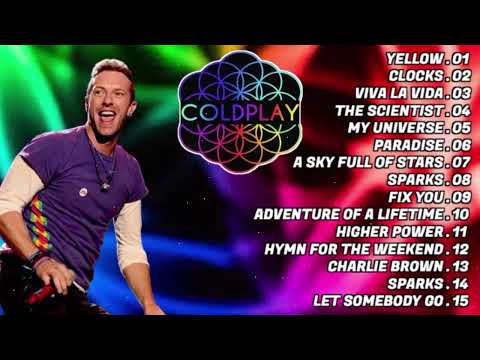 Coldplay Greatest Hits Song Full Album 